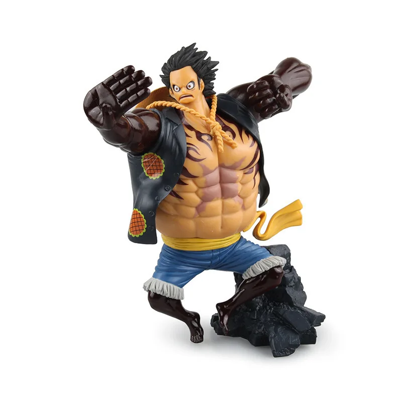 Цельная фигурка Banpresto Luffy хит Коллекционная модель виниловая кукла Луффи