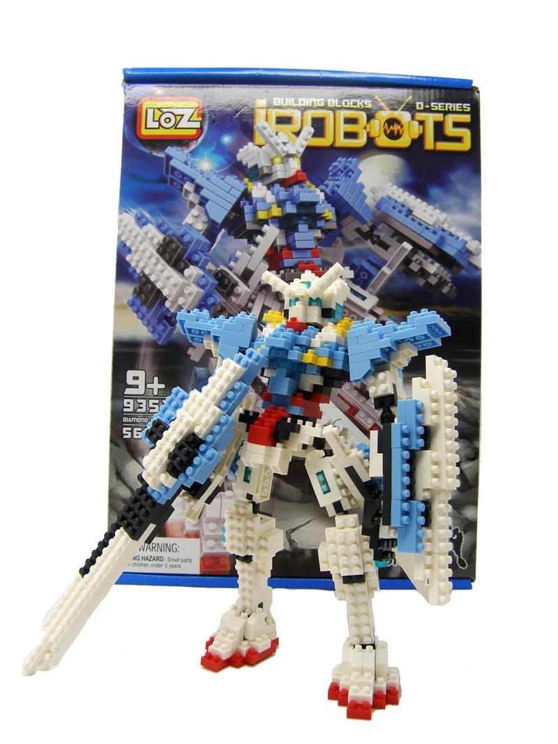 Новый Средний Размеры воина гундама фигурку модель алмазов строительные