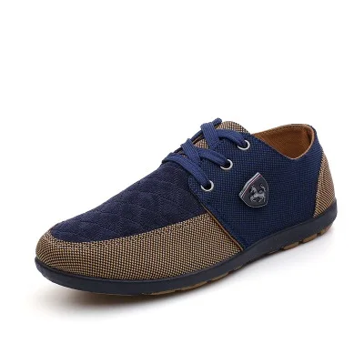 Men Vulcanize Shoes 2021 NEW Canvas Breathable Man Casual Designer Sneakers Loafers Slip-on Male |