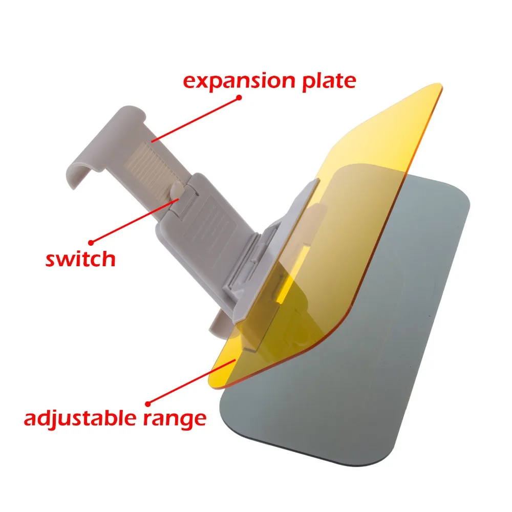 Hot HD Car Sun Visor Goggles For Driver Day &amp Night Anti-dazzle Mirror Visors Clear View Dazzling Eyes Protector | Автомобили и