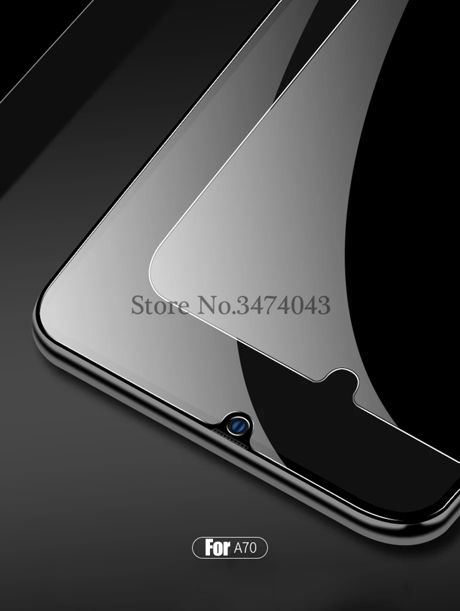 2 шт закаленное стекло для samsung Galaxy A70 A60 A40s Защитное стекло для samsung Galaxy A40s A60 A70 защитная пленка