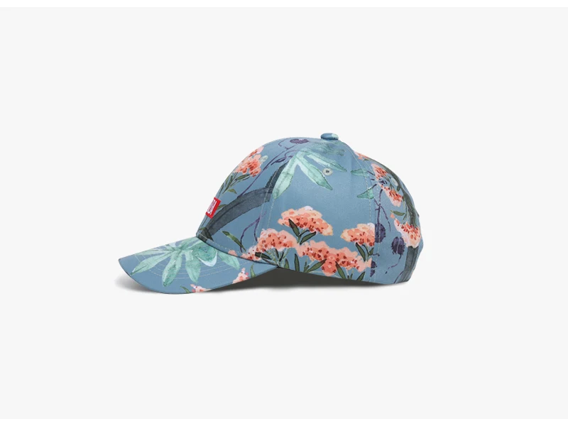 NUZADA бренд для мужчин и женщин пара печать бейсболка Snapback летние цветы качество хлопок шляпы классические модные бейсболки