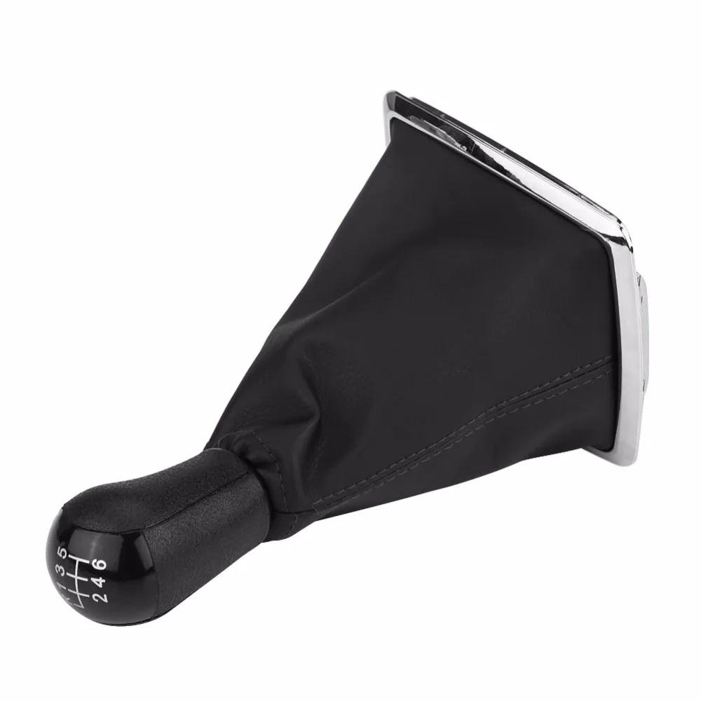 6 скоростей ручка переключения передач + чехол для ботинка Ford Focus MK2 2004 2005 2006 2007 2008