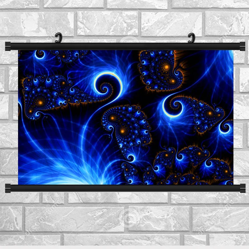 Плакат для Психоделического Трип Искусство Шелковый Ткани с стеной выделите