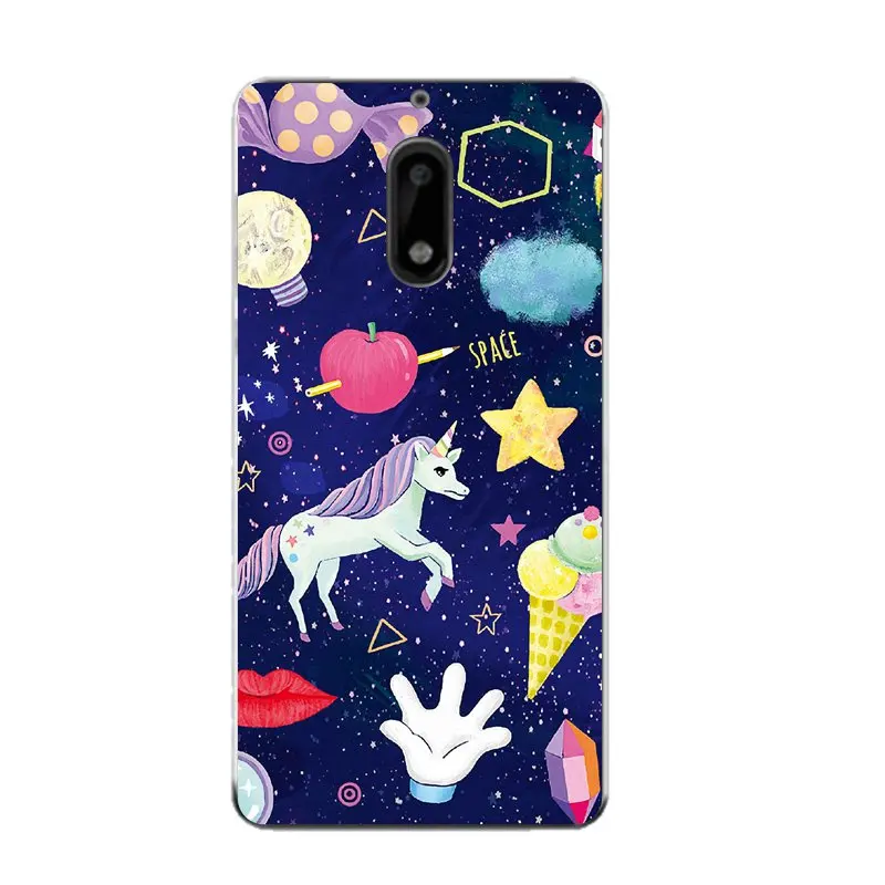 Horse Soft Clear TPU Phone Case For Nokia3 5 6 8 N540 N640 N535 N830 Coque Leaf Flora Fundas Printed Protect Cover Free Shipping | Мобильные