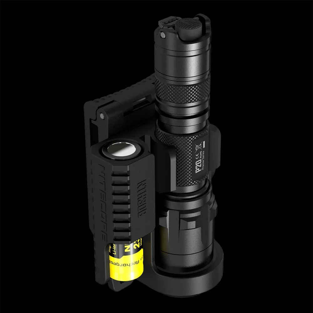 1 шт. держатель Nitecore NTH30B для фонарика P20 и аккумулятора | Лампы освещение