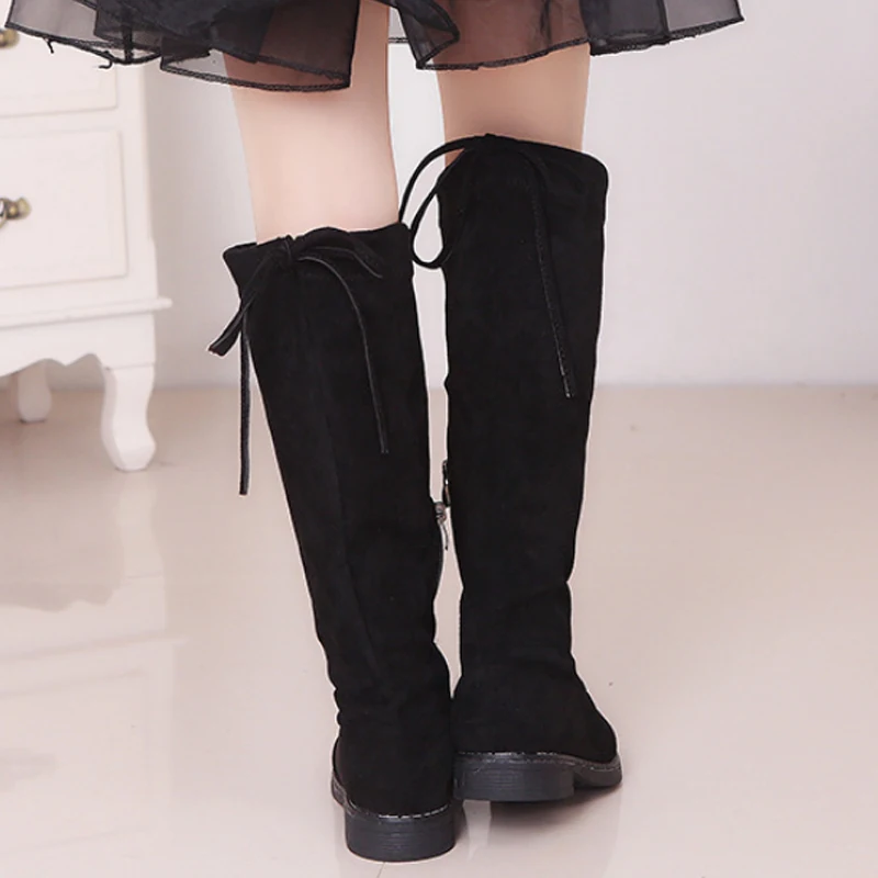 2019 г. новые зимние детские теплые сапоги модная обувь принцессы для девочек