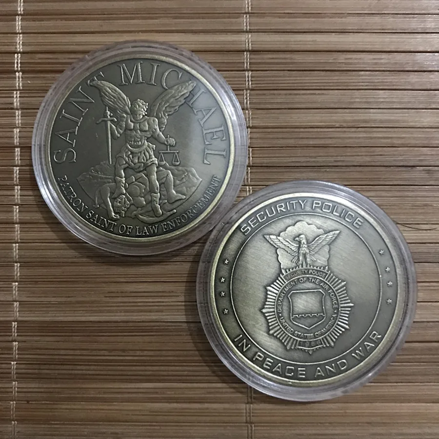 

U.S. Air Force - Saint Michael / Security Police - USAF Challenge Coin,Free Shipping