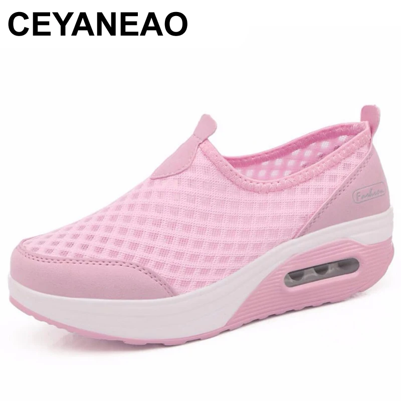 CEYANEAO дышащая Спортивная обувь для женщин 2017 спортивная прогулок на открытом