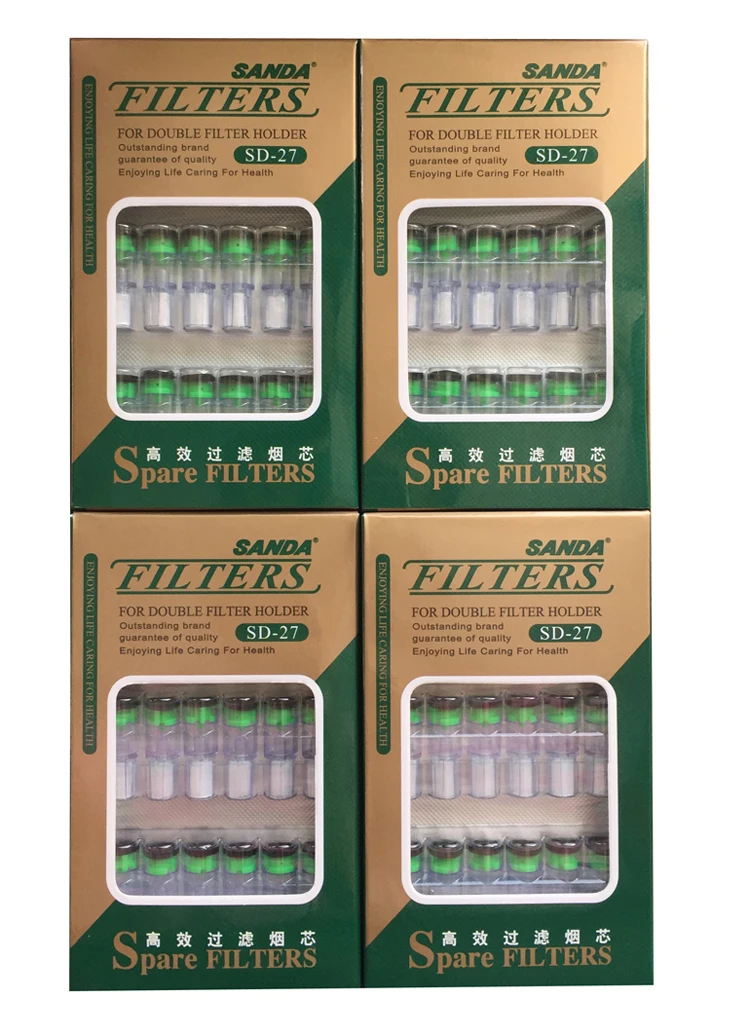 Новинка фильтры для сигарет Sanda держатель аксессуары курения с дымчатым