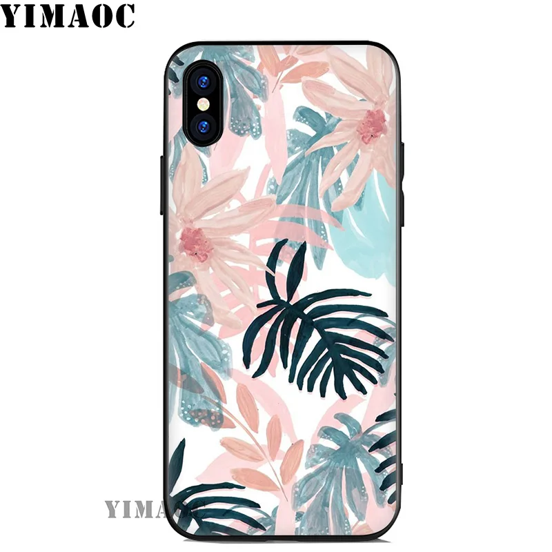 YIMAOC Summer Beach Time Soft Silicone Case for iPhone 11 Pro Xr Xs Max X or 10 8 7 6 6S Plus 5 5S SE |