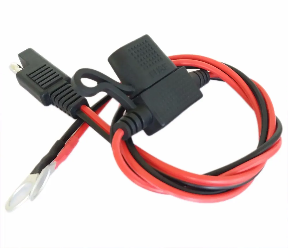1 шт. вилка sae к O тип терминала быстрый разъем 3A/2468/18AWG медный шнур DIY кабель питания для бустера автомобиля батарея стартер