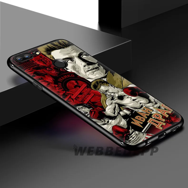 WEBBEDEPP чехол Ivan Drago Rocky для Huawei P20 Pro P10 P9 P8 Lite 2015 2017 P Smart 2019 и Nova 3 3i Y7 Y9 2018 |