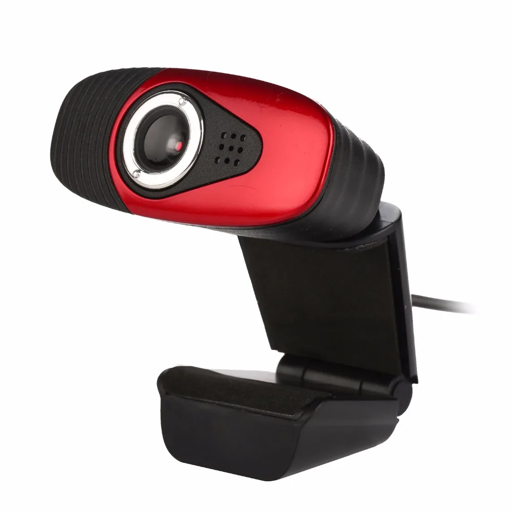 Webcam HD 480P PC Camera with Absorption Microphone MIC for Skype Android TV Rotatable Computer USB Web Cam | Компьютеры и офис