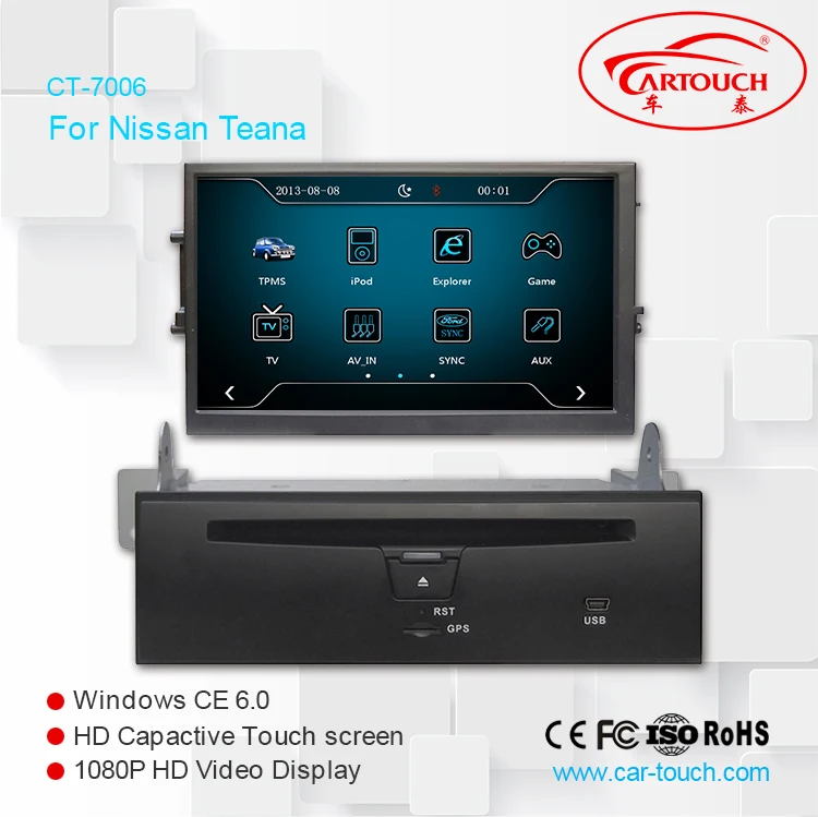 Автомобильный DVD gps для Nissan Teana Maxima 2008~ 2012 автомобильный dvd-плеер gps Навигация Аудио Видео HD 1080 P MP3 MP4 Автомобильный gps dvd-плеер DAB