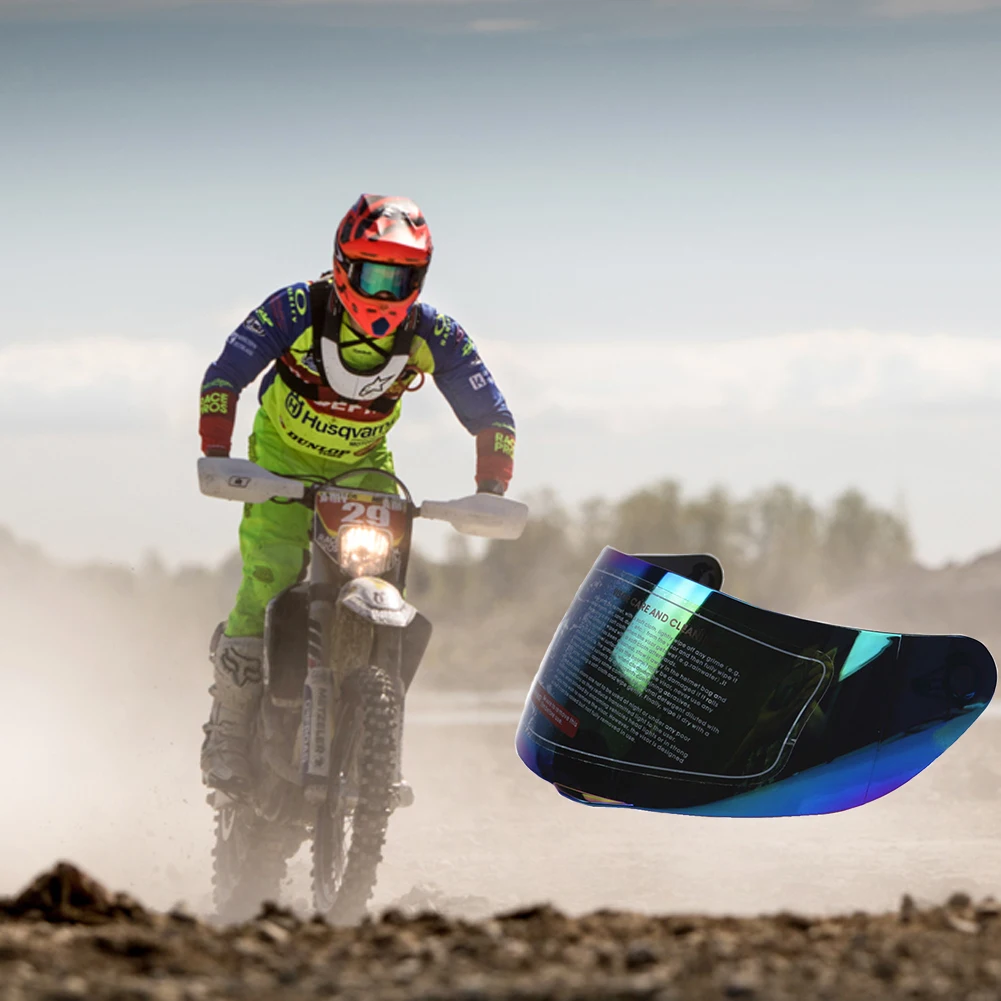 Защитные стекла в мотоциклетный шлем козырек очки непроницаем для УФ-лучей