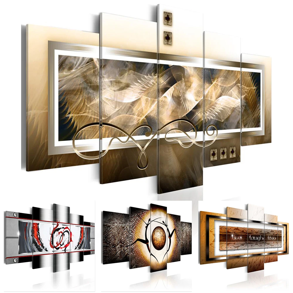 

Angel's Art 5pcs/Set Unframed Abstract Style Dancing Couple HD Print Modern Home Decoration Oil Painting On Canvas