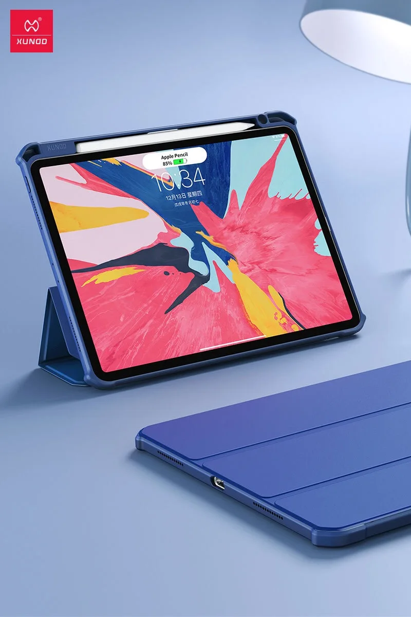Xundd защитный чехол для iPad Pro 12,9 анти-падение Смарт Магнитный карандаш с держателем ручки ТПУ силиконовый чехол для продажи