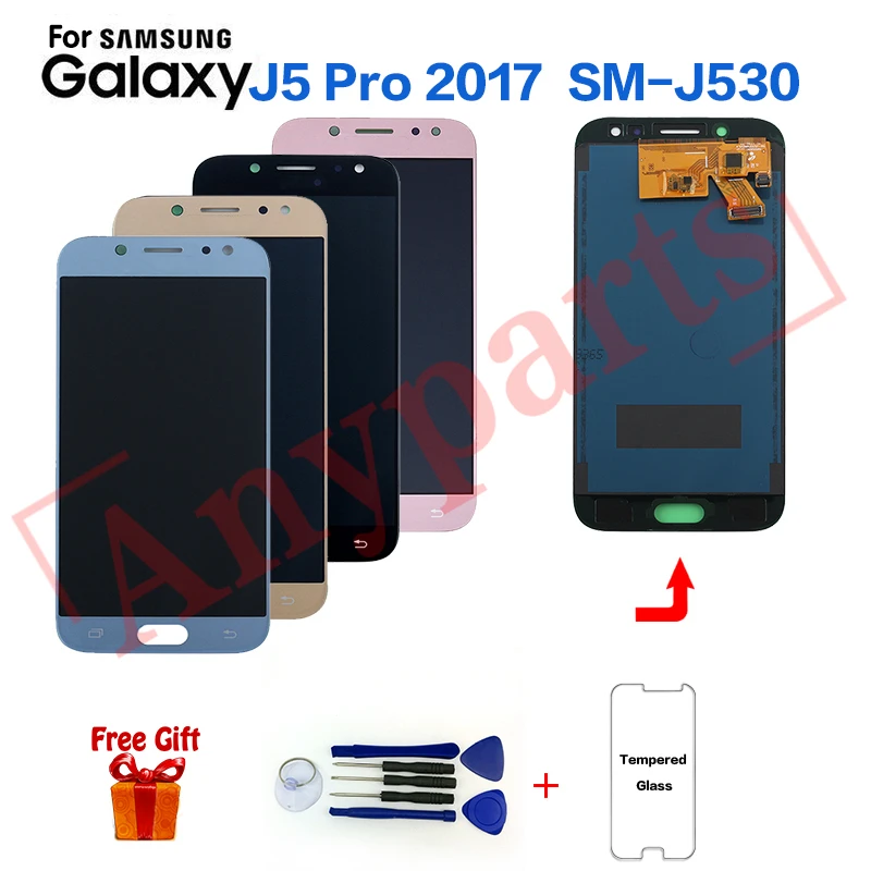 ЖК экран для Samsung Galaxy J5 Pro 2017 сменный J530YM экран|Экраны мобильных телефонов| |