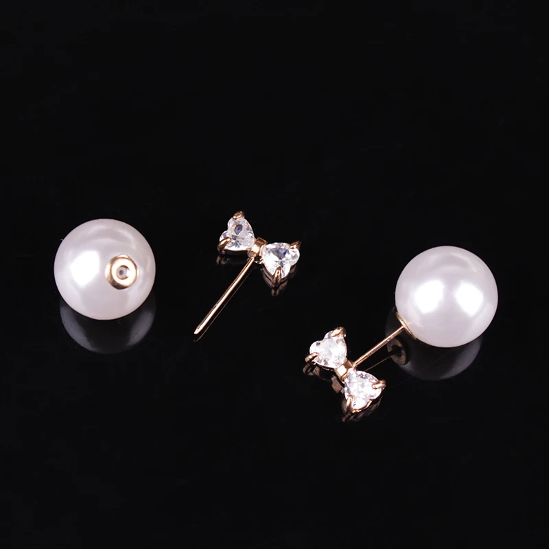 Мини жемчужная брошь для кардигана воротник булавки со стразами фиксированная