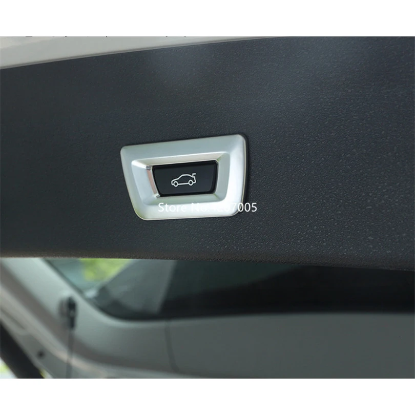 Для BMW X1 F48 X3 F25 X4 F26 X5 F15 X6 F16 F30 GT 3 5 7 серия авто-Стайлинг ABS Хромированная задняя