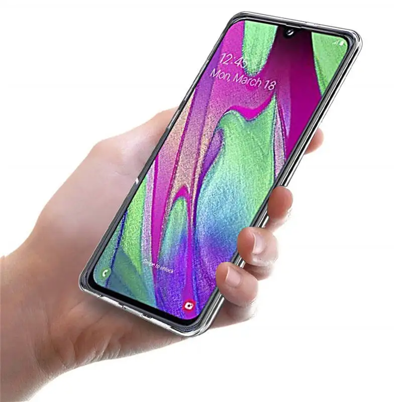 Чехол для Samsung Galaxy A40 5 9 дюйма силиконовый мягкий чехол из ТПУ телефона A 40 2019 A405 A405F