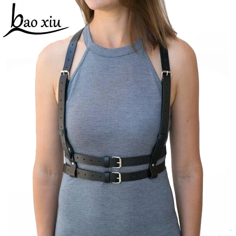 2019 сексуальные ремни из искусственной кожи женский бюстгальтер поясной ремень