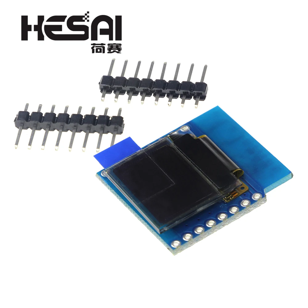 Смарт электроникс 0 66 дюйма OLED I2C экран D1 Mini 64X48 IIC для arduino Diy Kit|oled i2c|oled iici2c oled |