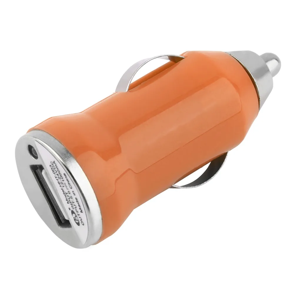 2016 новинка 5в 1000ма DC12 24V 1 порт портативный USB автомобильный адаптер питания