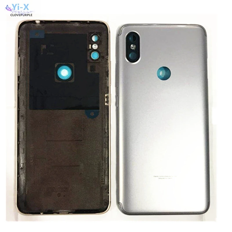 Задняя крышка аккумулятора корпус для Xiaomi Redmi S2 Y2 держатель Sim-карты лоток с