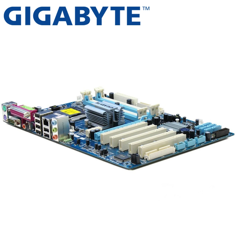 Материнская плата GIGABYTE материнская для настольного ПК P43 Socket LGA 775 Core 2 Pentium D DDR2 16G ATX
