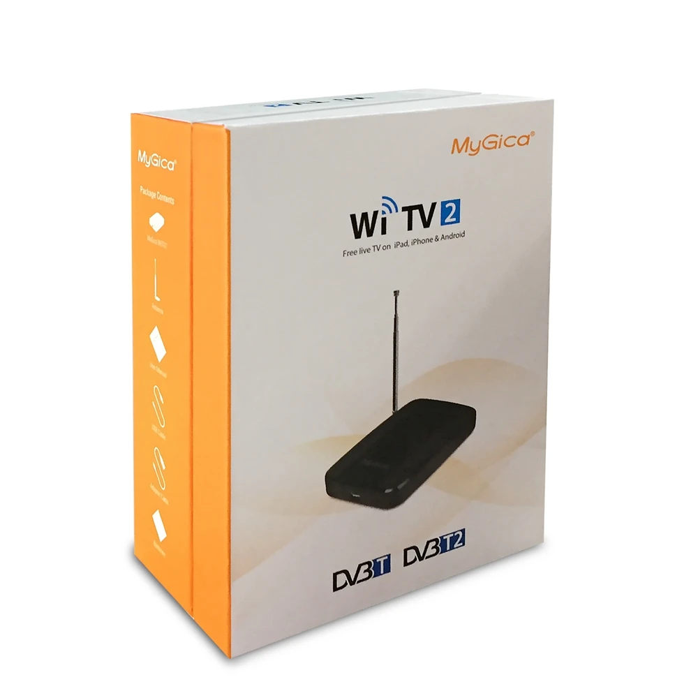 Смотрите онлайн HD tv для iPad/iPhone/Android устройств GENIATECH MyGica Wi tv 2 dvb-t/DVB-T2 ТВ-тюнер