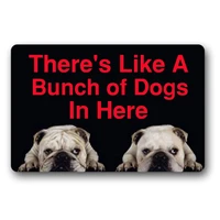theres like a bunch of dogs in here funny front door mat indoor mats for entrance doormat outdoor thin but high quality
