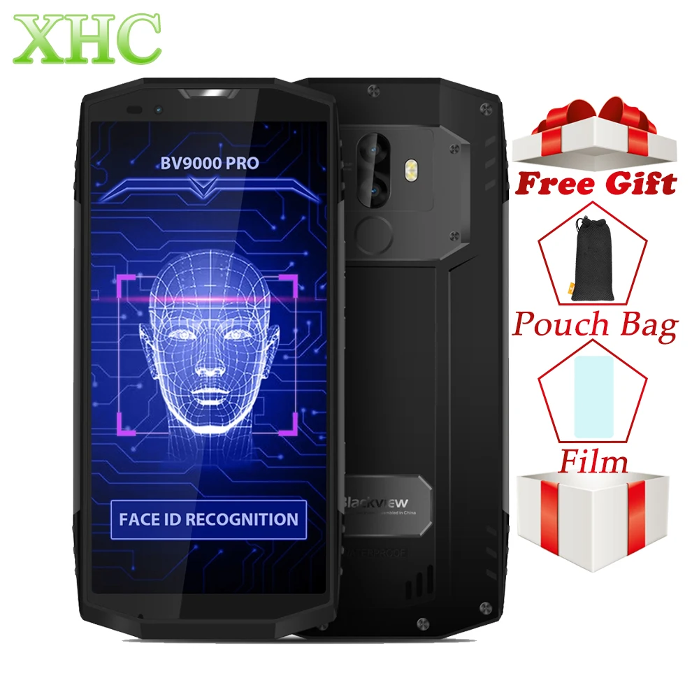 Blackview BV9000 Pro 4 г смартфонов 6 ГБ + 128 Гб 5 7 &quot18:9 Full HD Экран Octa Core IP68 Водонепроницаемый