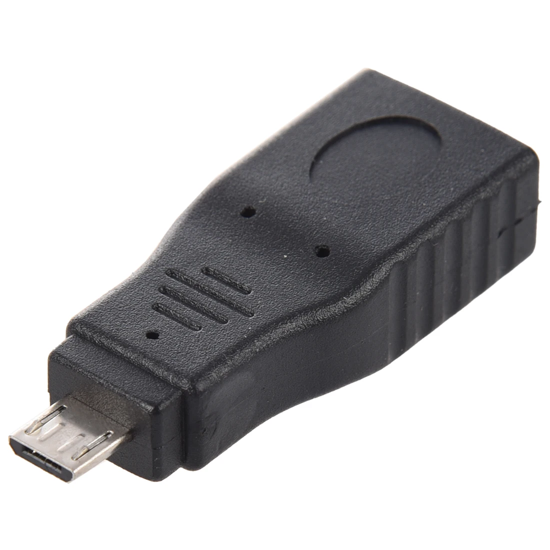 Адаптер OTG (On-The-Go) USB-A вогнутый к USB mini-B выпуклая черная | Электроника
