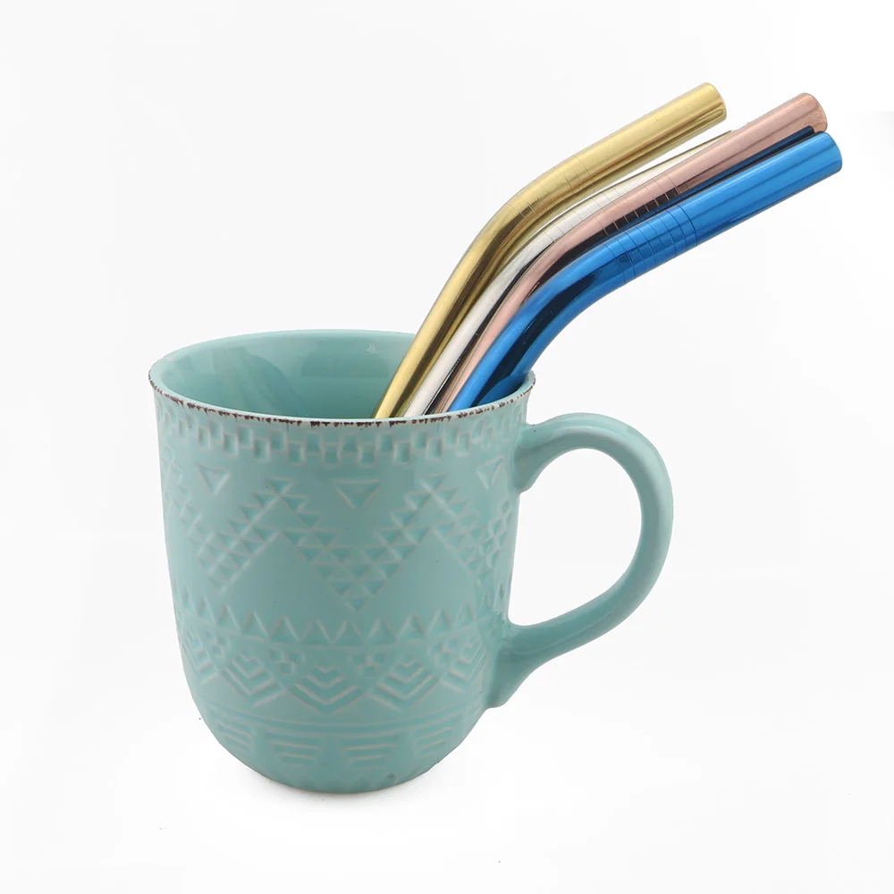 50 шт. соломинки из нержавеющей стали Диаметр Пузырькового чая 12 мм многоразовые