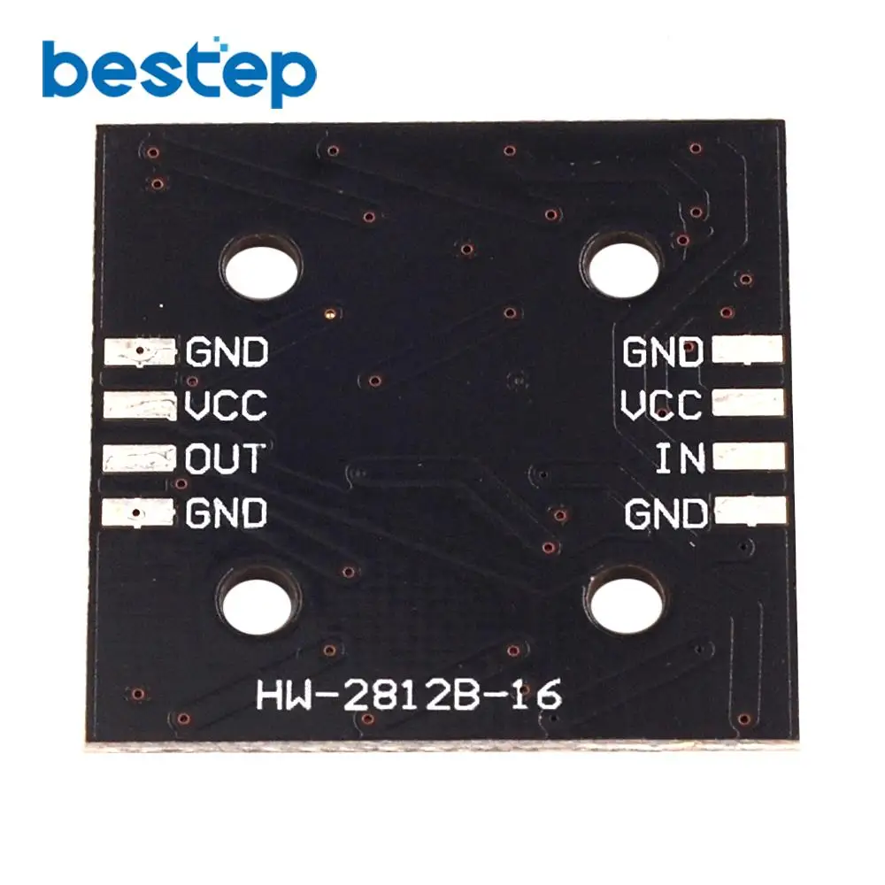 8 канальная светодиодная макетная плата WS2812 5050 RGB WS2812B 4*4 16