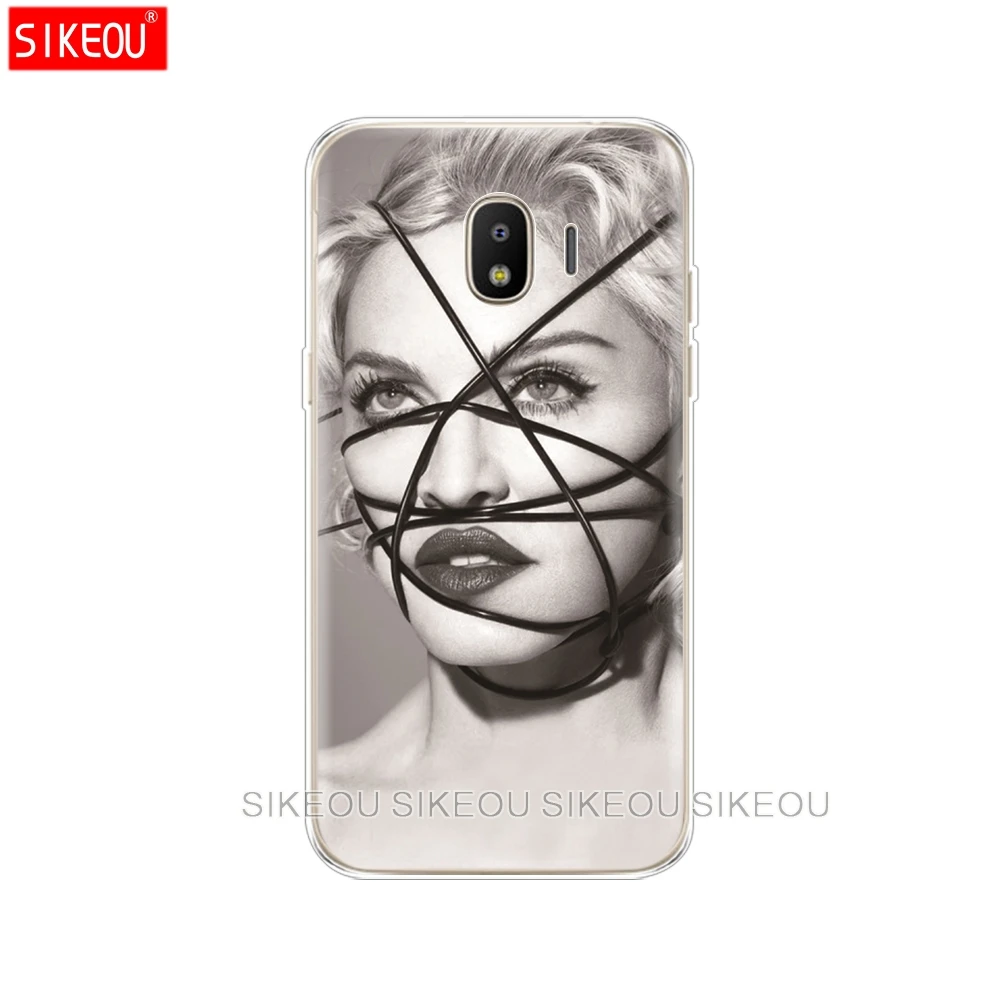 Силиконовый чехол для телефона Samsung Galaxy J3 J5 J7 2017 J330 J530 J730 PRO j2 2018 Singer Madonna|Бамперы| |