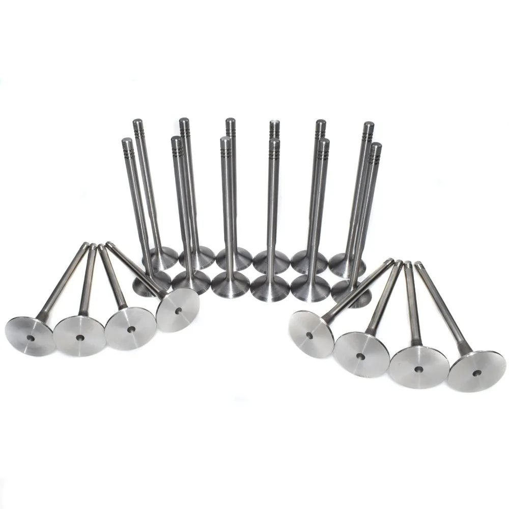 20 шт. Впускной Выпускной клапан для Audi A4 A6 S4 TT Quattro VW Beetle Golf Jetta Passat 1.8L 1997 1998 1999 2000 2001