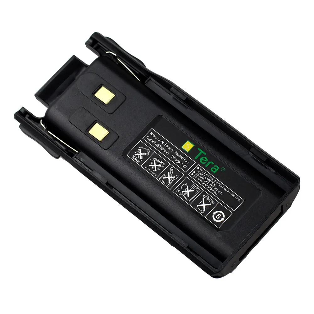 Новый тера BL-8 3350 мАч 7.4 В литий-ионная батарея для BAOFENG уф-82