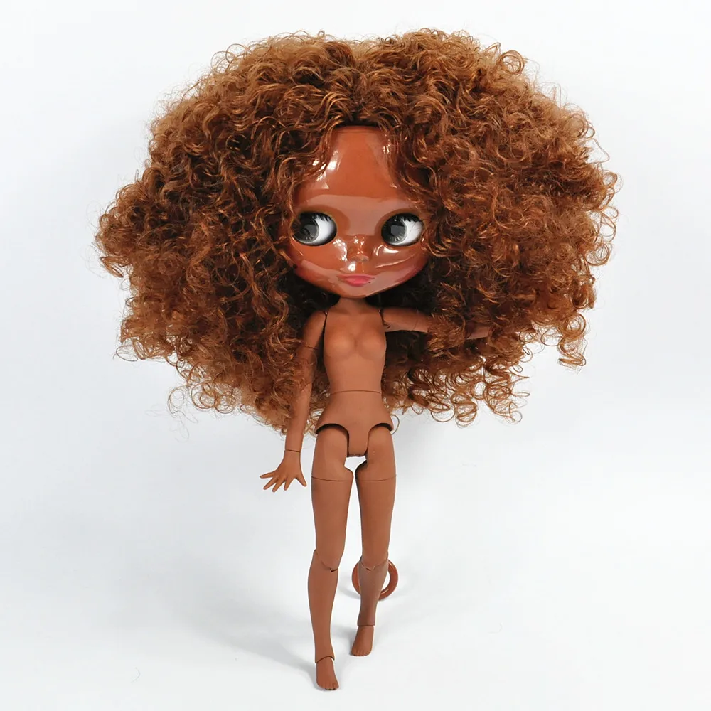 Шарнирные подвижные куклы Blyth, волосы, сделай сам, обнаженные игрушки BJD, модные куклы Blyth, подходят для переодевания, изменения макияжа, рождественский подарок для девочки