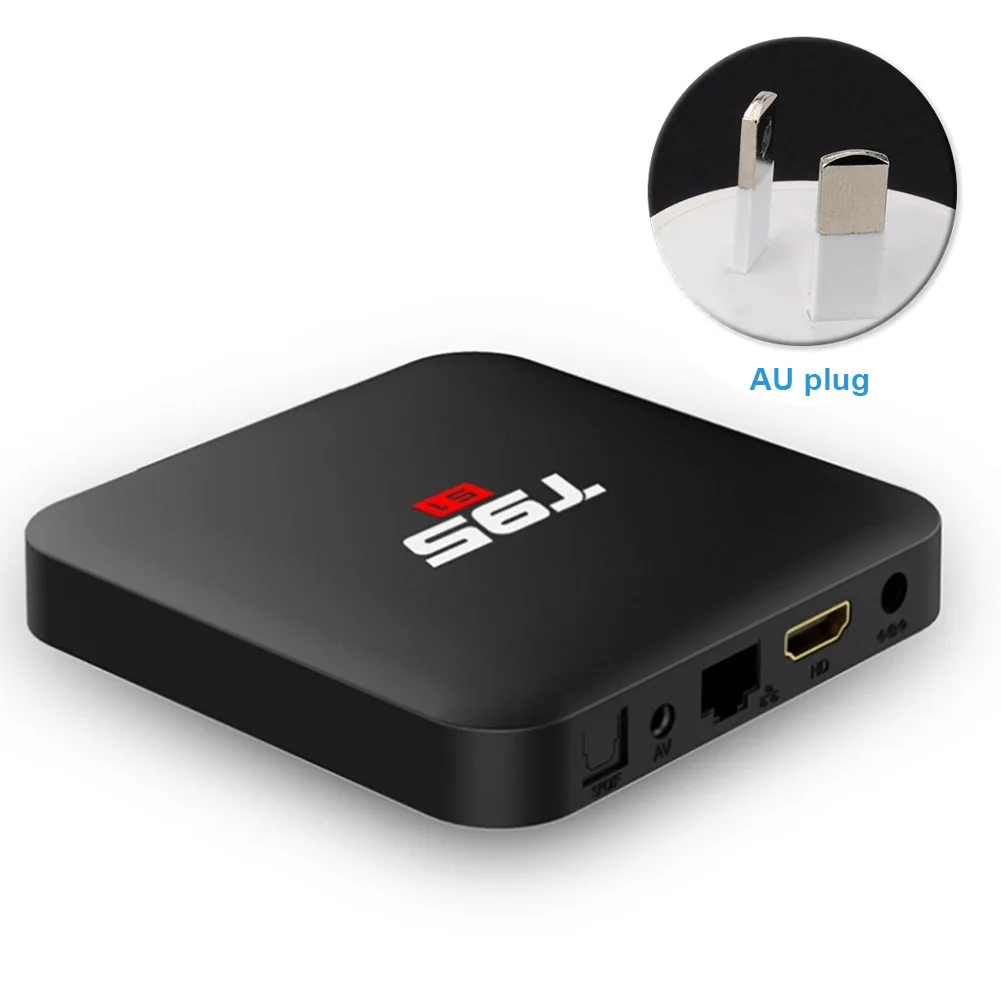 T95 R1 Smart Android 7 1 4 K GB + 8 ТВ Box Media Player Комплект Топ ядра WI FI Amlogic|ТВ-приставки и