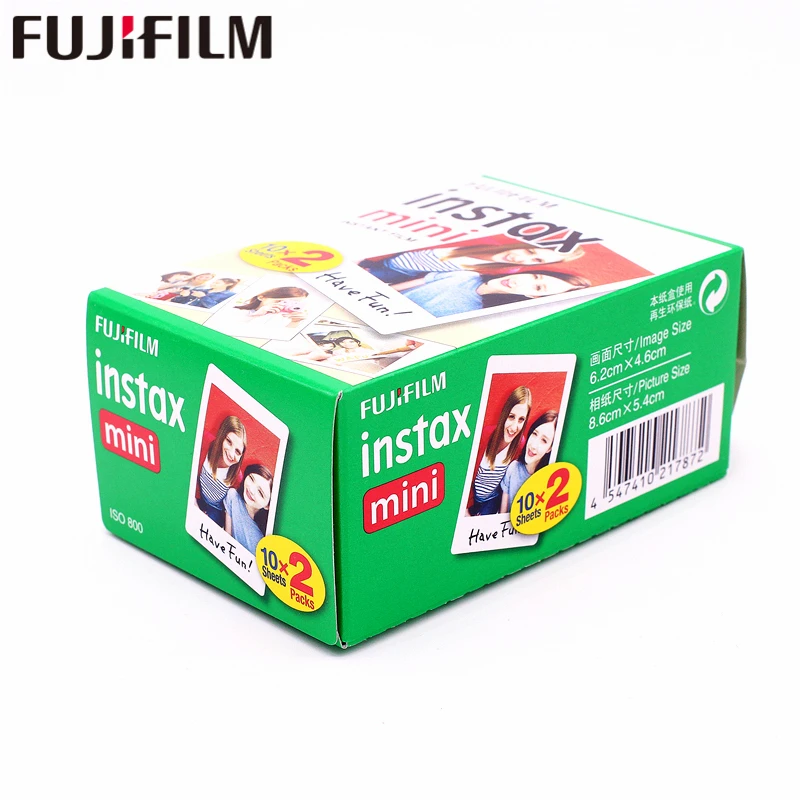 Оригинальная фотобумага Fuji Fujifilm Instax Mini 8 100 листов белая пленка для мгновенной