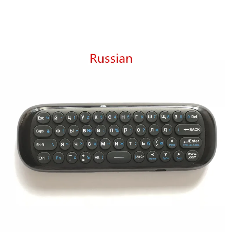 Беспроводная клавиатура Wechip W1 русская или английская версия 2 4 ГГц мини
