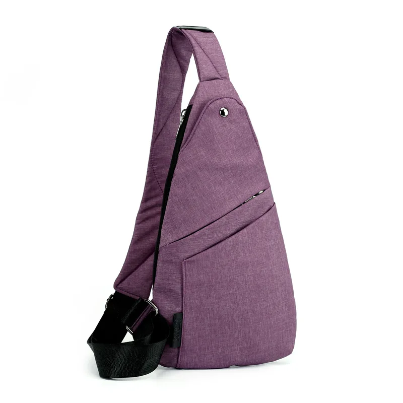 Осенняя Новая модная пара нагрудная сумка с usb-зарядкой через одно плечо