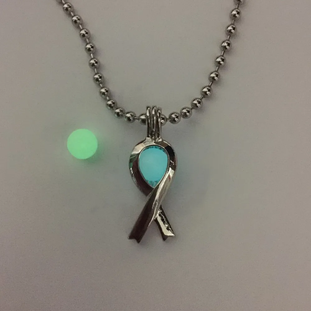 Подвеска в стиле розовой ленты светящееся ожерелье из бисера сделай сам с