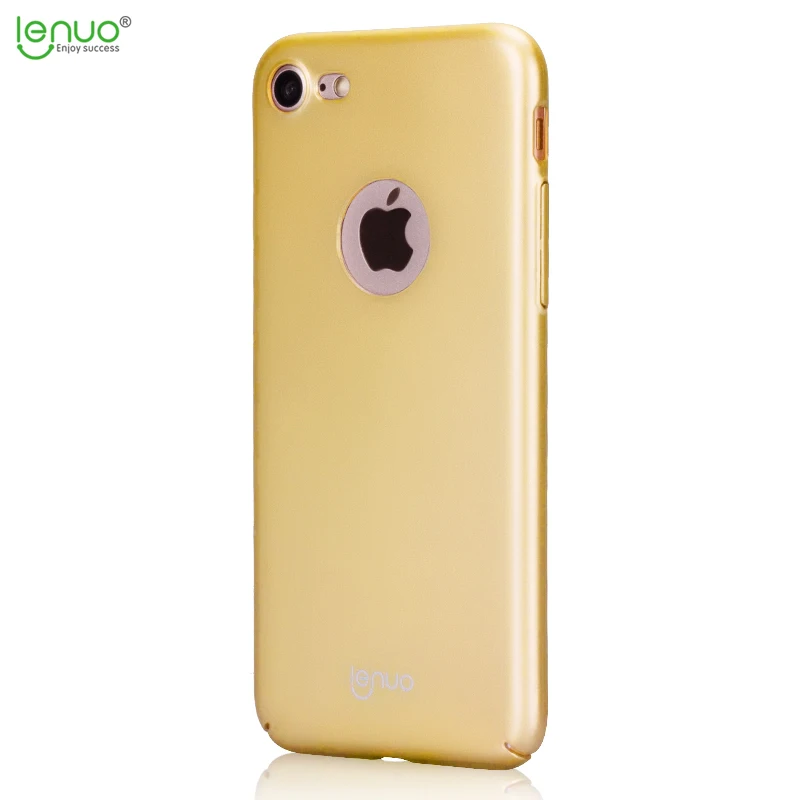 Роскошные lenuo чехол для iphone 8 Le-щит ультра тонкий ПК Жесткий Пластик задняя крышка