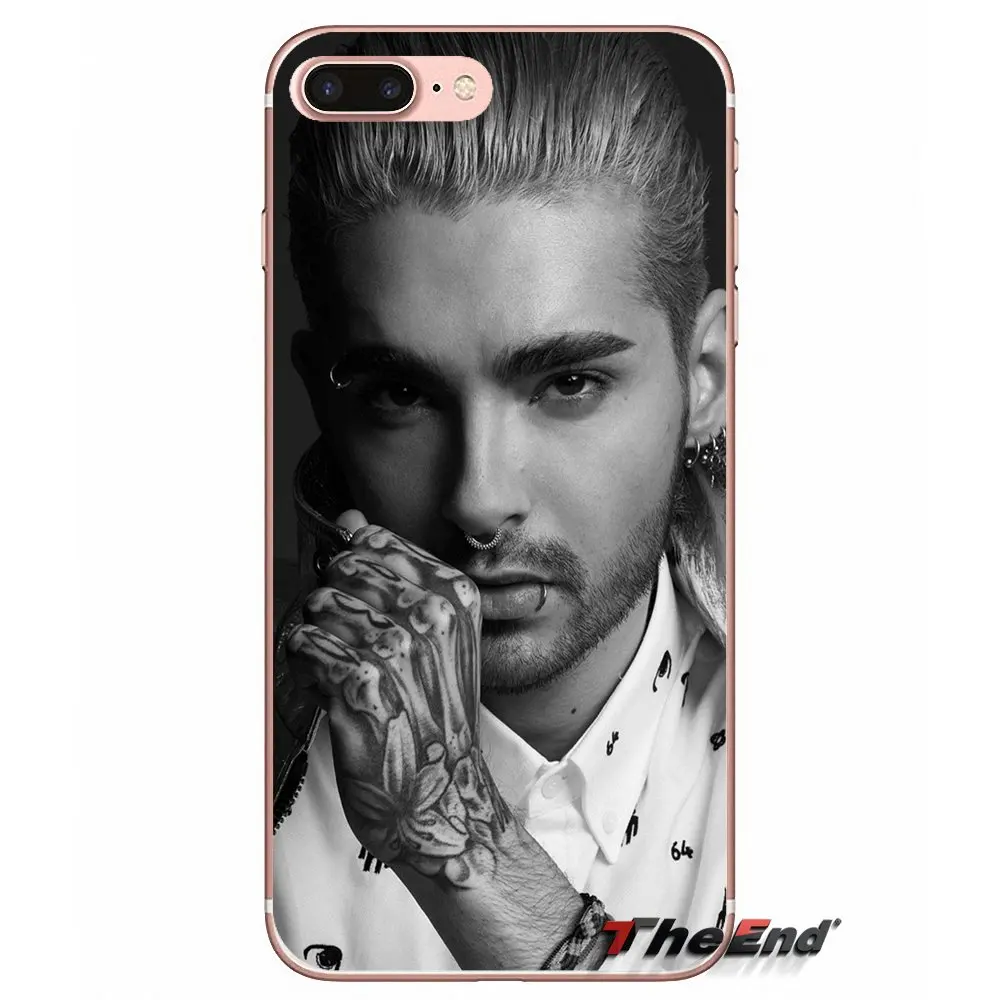 Прозрачные мягкие чехлы Билл каулитц Tokio Hotel для Apple iPhone X 4 4S 5 5S SE 5C 6 6s 7 8 плюс Plus |