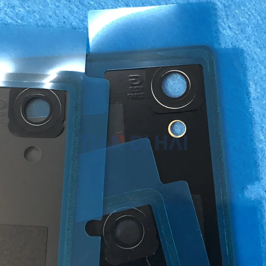Крышка батарейного отсека для Sony Xperia Z5 Premium E6853 E6883 E6833 5 дюйма корпус стеклянный