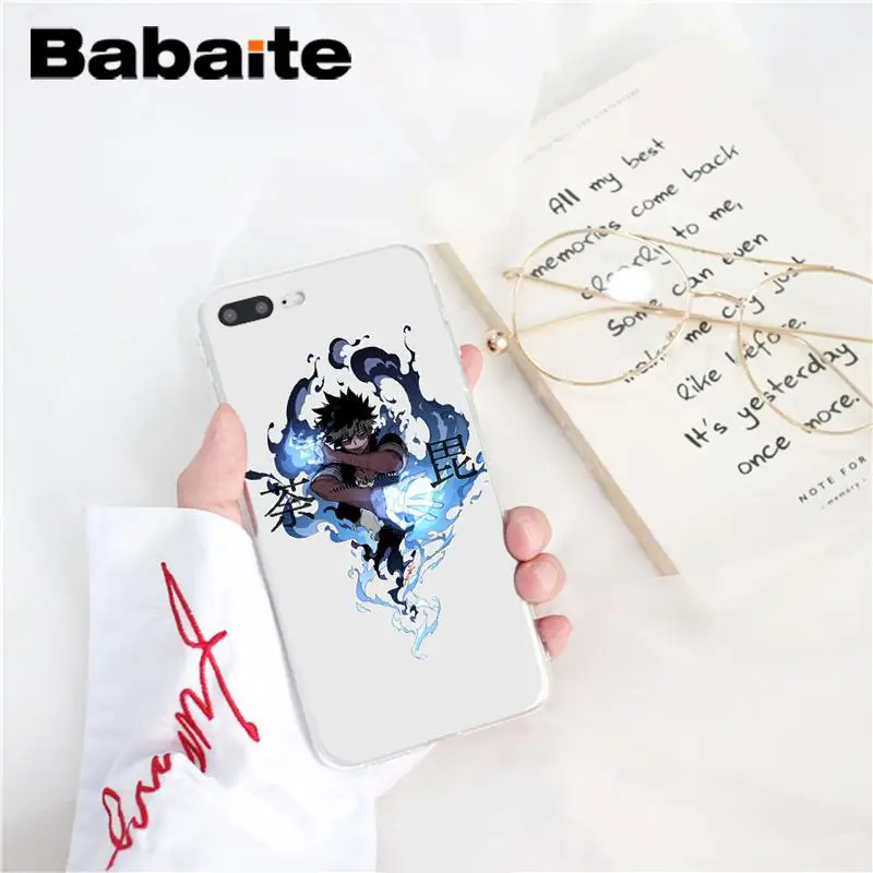 A15 Babaite Dabi Boku no My Hero Academia TPU Soft Silicone Phone Case for iPhone 5 5Sx 6 7 7plus 8 8Plus X XS MAX XR 10 Case - Цвет: A15
